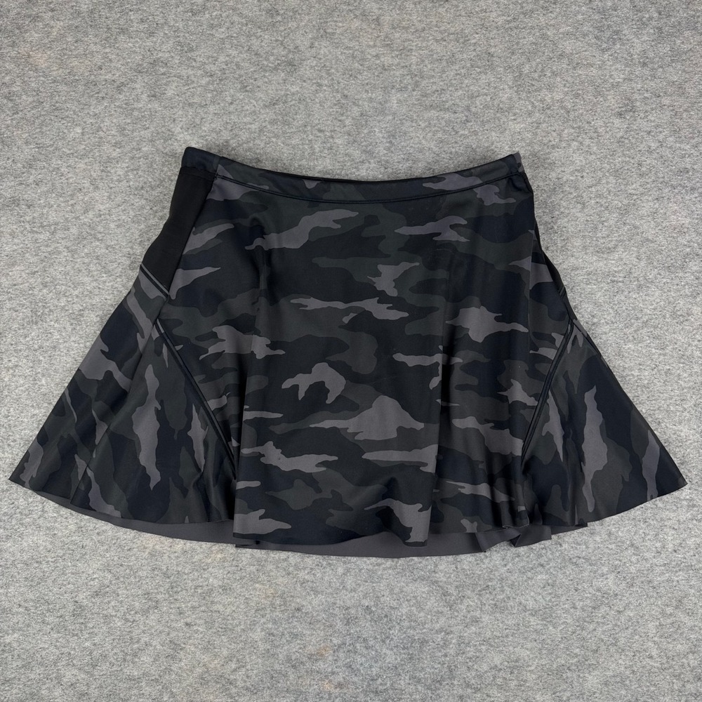 Athleta Match Point Printed Skort In Supersonic‎ Black Tennis Womens Small S